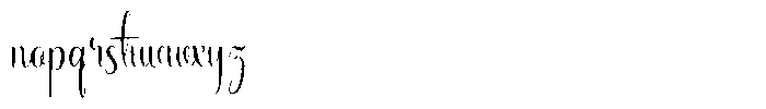 Biframes Regular Font LOWERCASE