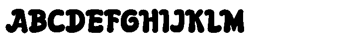 Big Berry Font UPPERCASE
