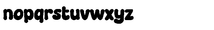 Big Berry Font LOWERCASE