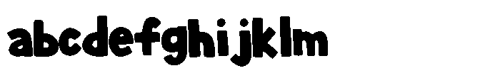 Big Bold Chunky FONT