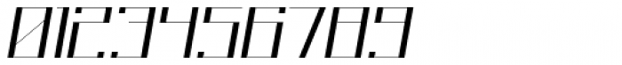 Big Citee Light Italic Font OTHER CHARS