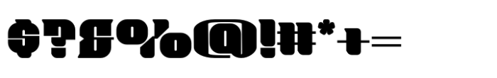 Big Core Font OTHER CHARS