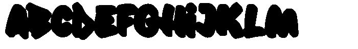 Big Drop Extrude FONT