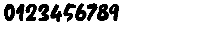 Big Drop Regular Font OTHER CHARS
