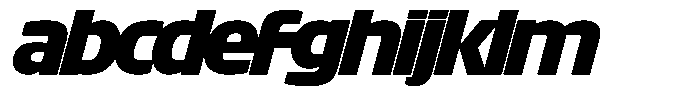 Big Druto Display Extra Bold Italic FONT