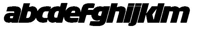 Big Druto Display Heavy Italic FONT