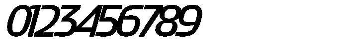 Big Druto Display Regular Italic Font OTHER CHARS