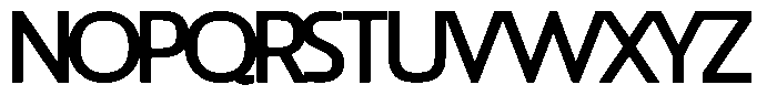 Big Druto Display Regular Font UPPERCASE
