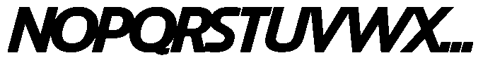 Big Druto Display Semi Bold Italic Font UPPERCASE