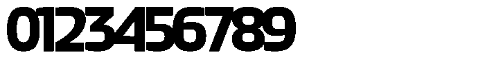 Big Druto Display Semi Bold Font OTHER CHARS