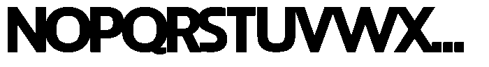 Big Druto Display Semi Bold Font UPPERCASE