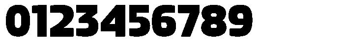 Big Druto Norm Extra Bold Font OTHER CHARS