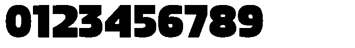 Big Druto Norm Heavy Font OTHER CHARS