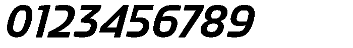 Big Druto Norm Medium Italic Font OTHER CHARS