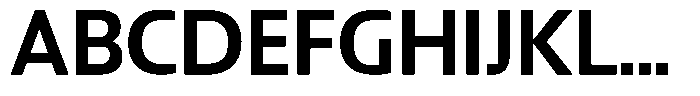 Big Druto Norm Medium Font UPPERCASE
