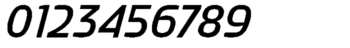 Big Druto Norm Regular Italic Font OTHER CHARS