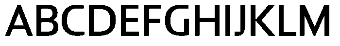 Big Druto Norm Regular Font UPPERCASE