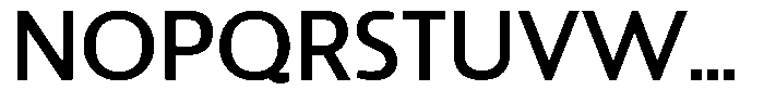 Big Druto Norm Regular Font UPPERCASE