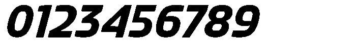Big Druto Norm Semi Bold Italic Font OTHER CHARS