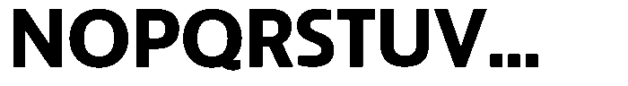 Big Druto Norm Semi Bold Font UPPERCASE