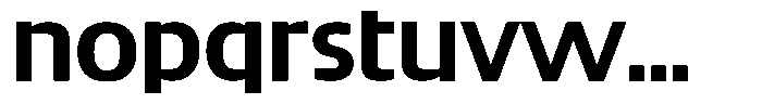 Big Druto Norm Semi Bold Font LOWERCASE