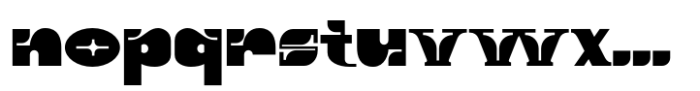 Big Koruc Font LOWERCASE