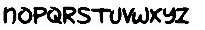 Big Ole Font UPPERCASE