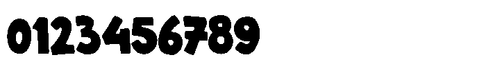 Big Playful Font OTHER CHARS