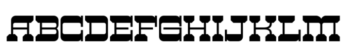 Big Rodheo Regular Font UPPERCASE