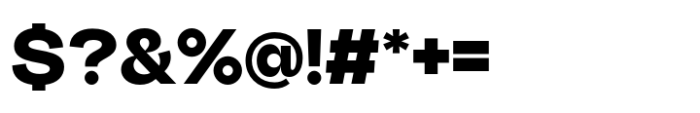 Big Sans Extra Bold Font OTHER CHARS