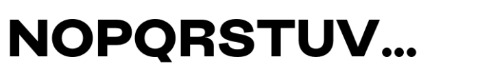 Big Sans Extra Bold Font UPPERCASE