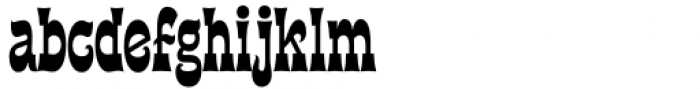 Big Sur Condensed Font LOWERCASE