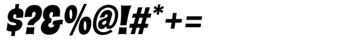 Big Tiki Italic Font OTHER CHARS