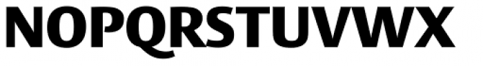 Big Vesta Pro Black Font UPPERCASE