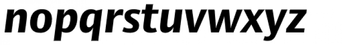 Big Vesta Pro ExtraBold Italic Font LOWERCASE