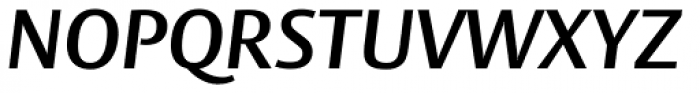 Big Vesta Pro SemiBold Italic Font UPPERCASE