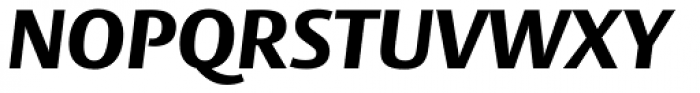 Big Vesta Std ExtraBold Italic Font UPPERCASE