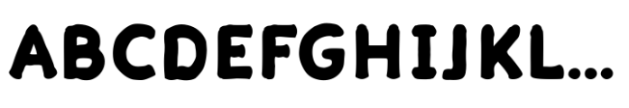 Big Welly Regular Font UPPERCASE