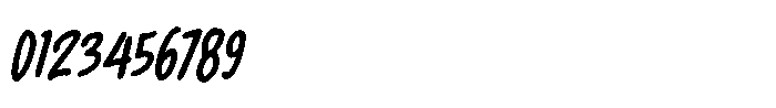 Big Whoop BB Condensed Italic Font OTHER CHARS