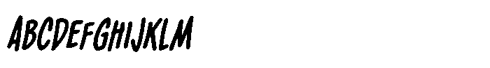 Big Whoop BB Condensed Italic FONT