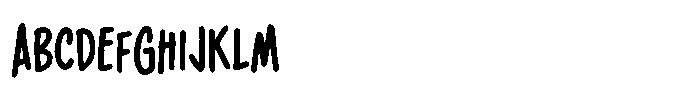 Big Whoop BB Condensed Font UPPERCASE