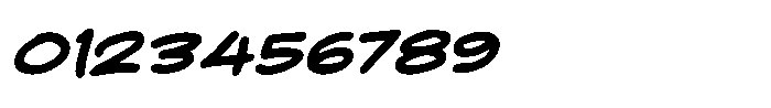 Big Whoop BB Italic Font OTHER CHARS