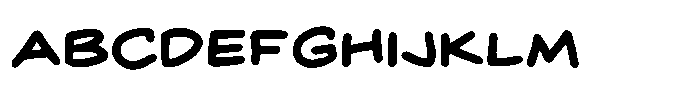 Big Whoop BB Regular Font UPPERCASE