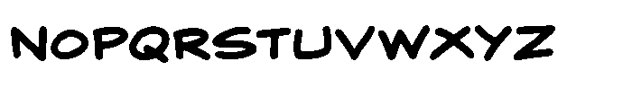 Big Whoop BB Regular Font UPPERCASE