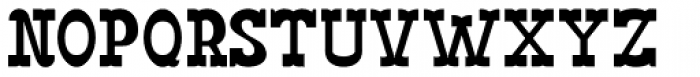 Big Yukon Serif Thin Font LOWERCASE