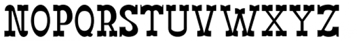 Big Yukon Serif light Font UPPERCASE