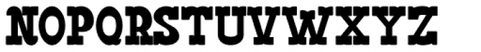 Big Yukon Thin Serif Bold Font LOWERCASE