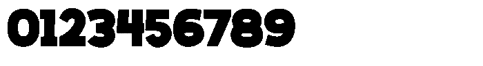 Big Zubo Regular Font OTHER CHARS