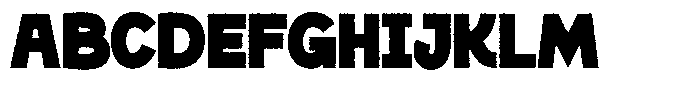 Big Zubo Rough FONT