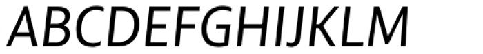 BigCity Grotesque Pro Italic Font UPPERCASE